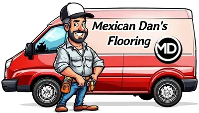 Mexican Dan installing premium hardwood flooring